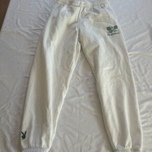 PLAYBOY x PAC-SUN collab Joggers with Green Logo